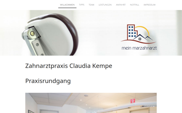 www.meinmarzahnarzt.de