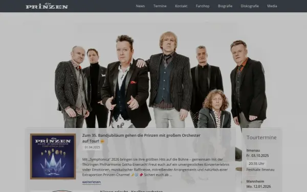 www.dieprinzen.de
