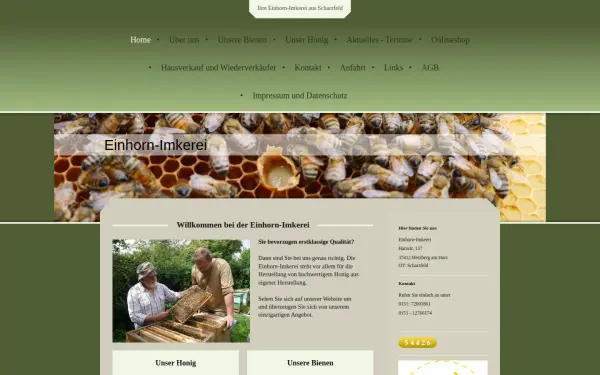 www.einhorn-imkerei.de