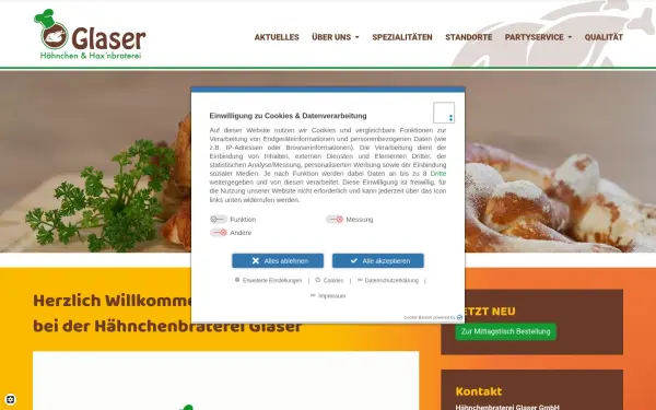 haehnchenbraterei-glaser.de
