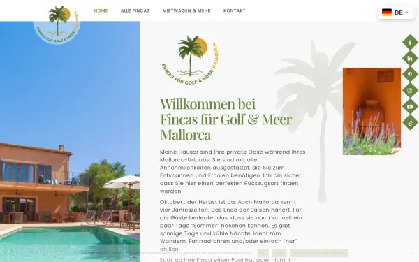 fincasforgolfandmoremallorca.com