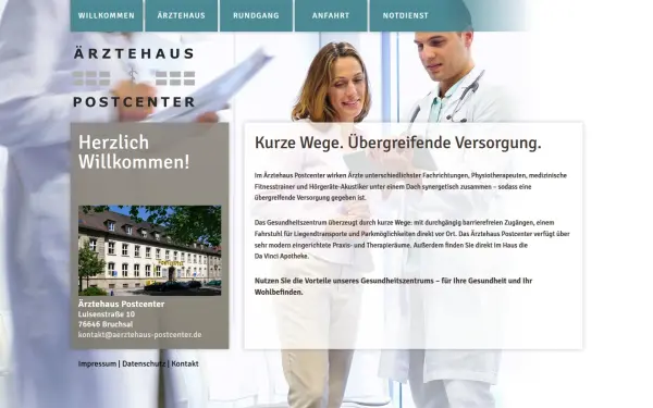 aerztehaus-postcenter.de