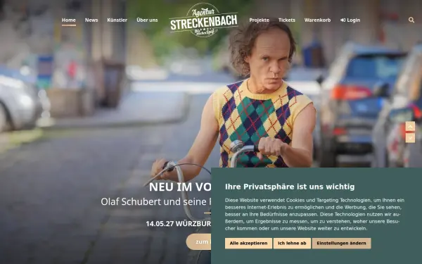 www.agentur-streckenbach.de