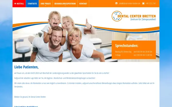 www.dental-center-bretten.de
