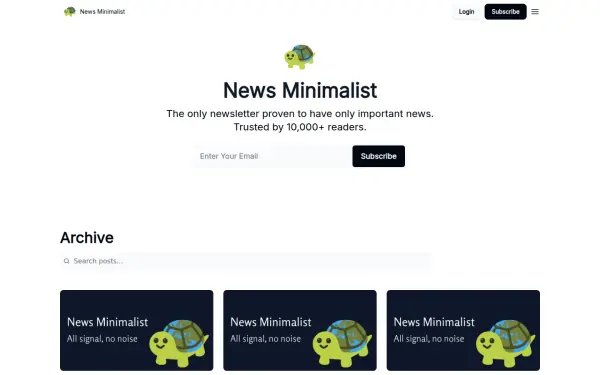 newsletter.newsminimalist.com