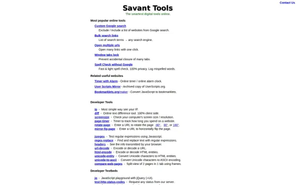 savanttools.com