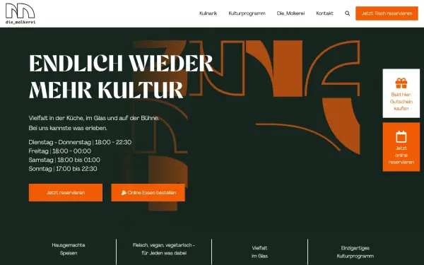 www.diemolkerei.de