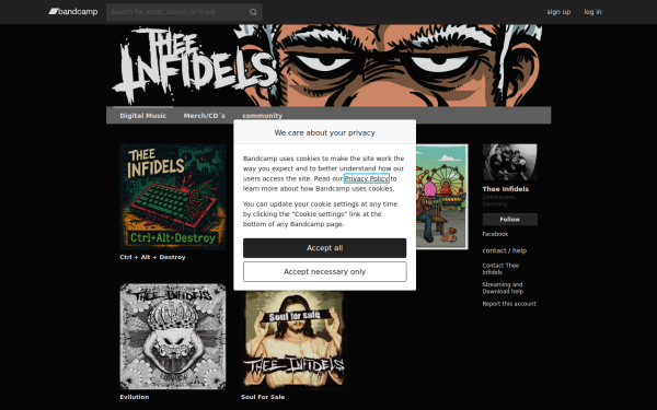 theeinfidels.bandcamp.com