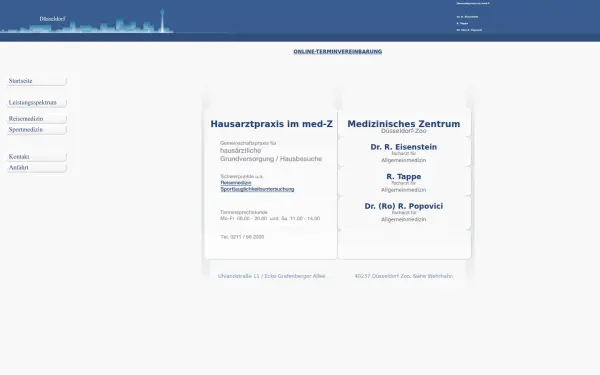 hausarztpraxis-duesseldorf.de