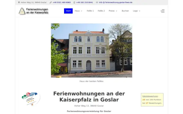 www.ferienwohnung-goslar-fewo.de