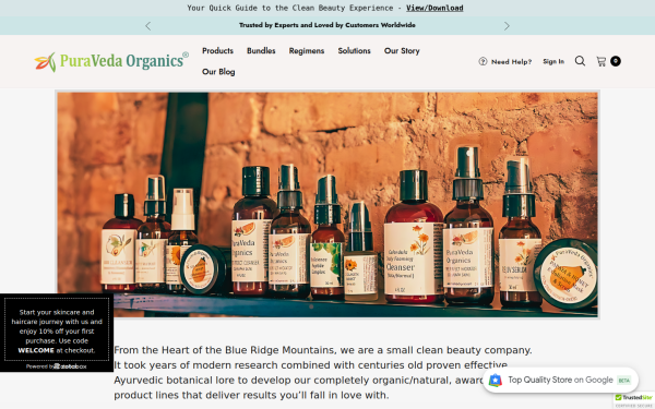 www.puravedaorganics.com