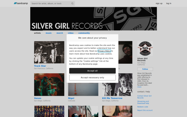silvergirlrecords.bandcamp.com