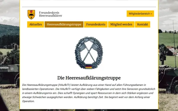 www.heeresaufklaerungstruppe.de