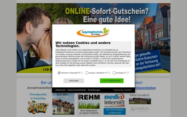 bayerngutschein.shop