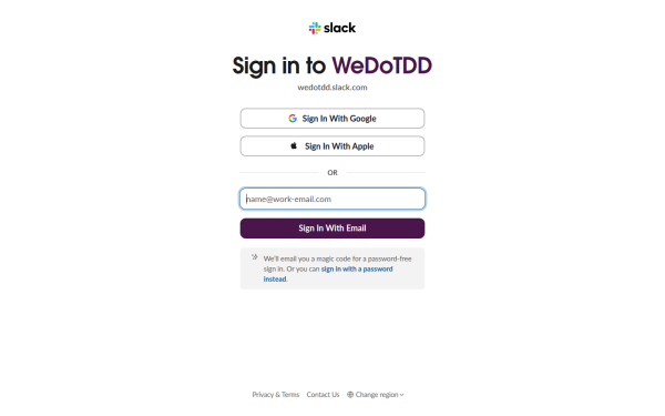 wedotdd.slack.com
