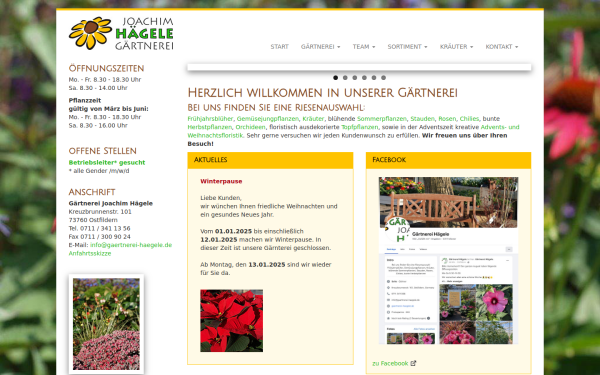 gaertnerei-haegele.de
