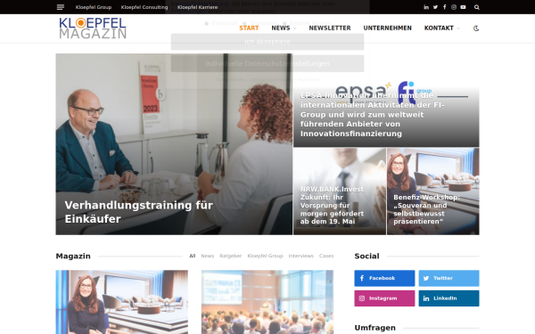 www.kloepfel-magazin.com