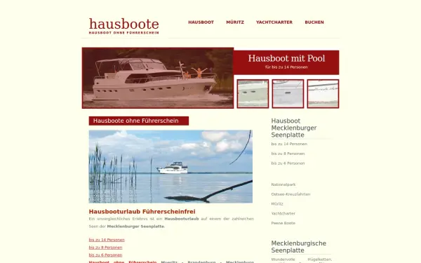 www.hausboot-mecklenburger-seen.de