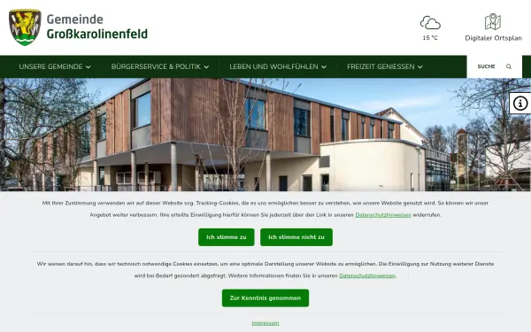 www.grosskarolinenfeld.de