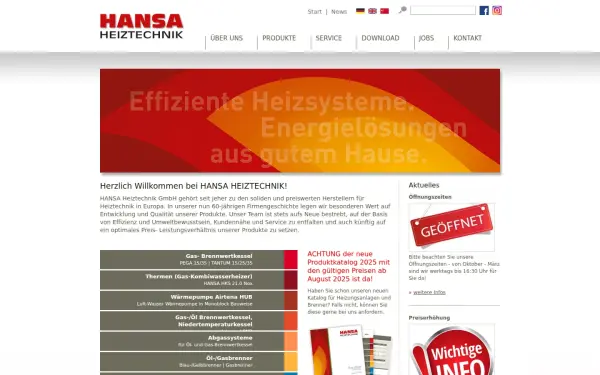 www.hansa-heiztechnik.de