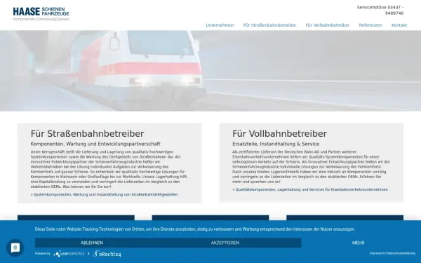 www.haase-schienenfahrzeuge.de