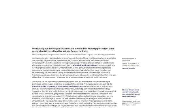 www.pruefungsmandate.de