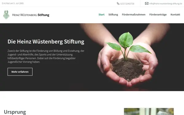 heinz-wuestenberg-stiftung.de