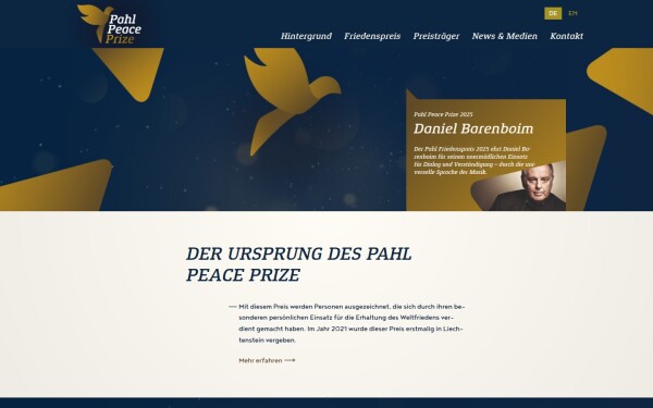 www.pahlpeaceprize.com