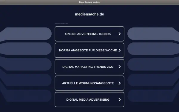 mediensache.de
