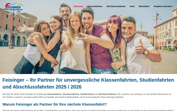 www.klassenfahrten-feisinger.de