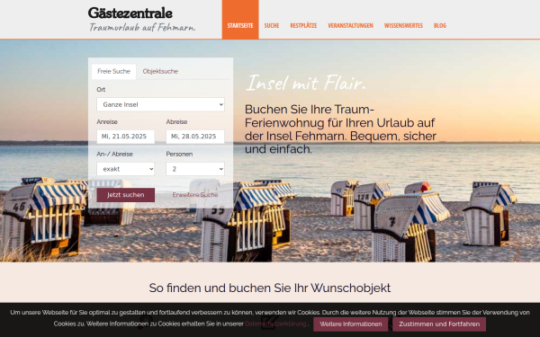 www.gaestezentrale.de