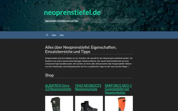 www.neoprenstiefel.de