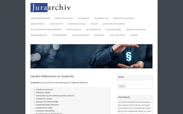 www.juraarchiv.de