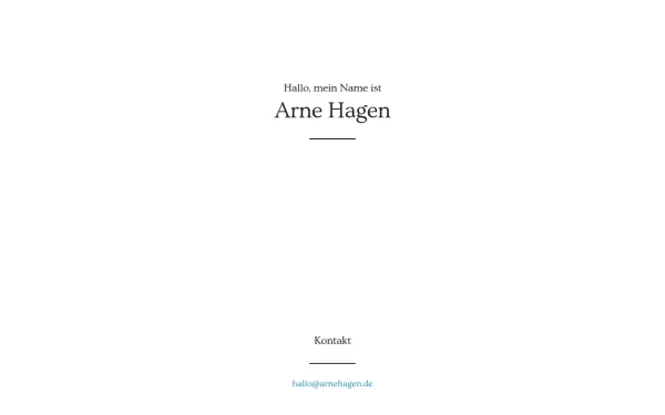 arnehagen.de