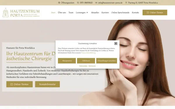 hautzentrum-porta.de