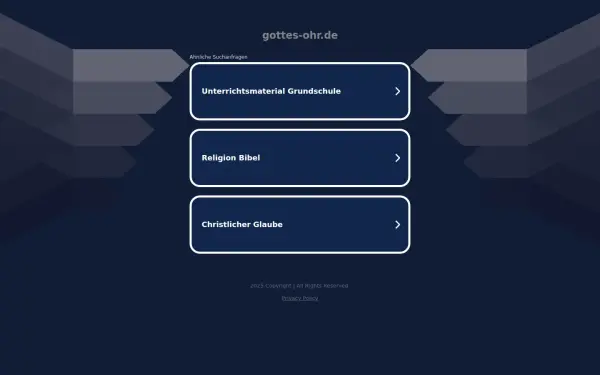 gottes-ohr.de