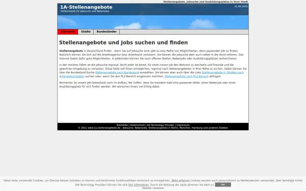 www.1a-stellenangebote.de