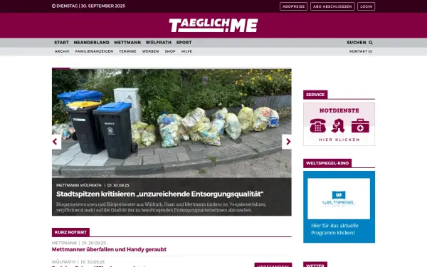 taeglich.me