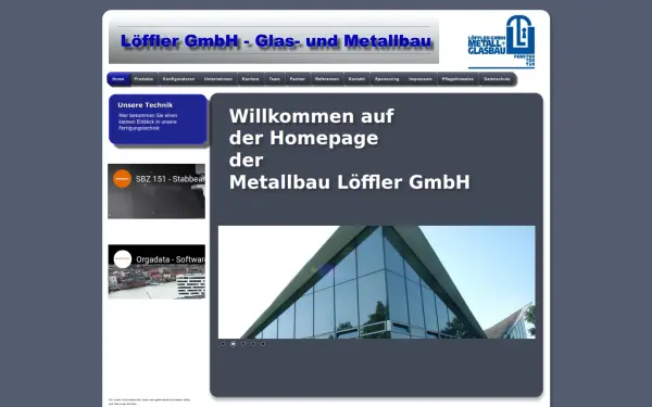 metallbau-loeffler.de