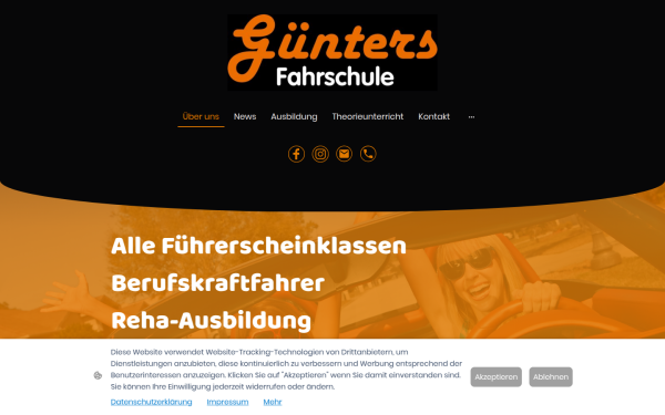 www.guenters-fahrschule-laubach.de