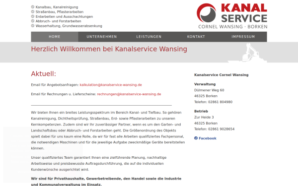 kanalservice-wansing.de