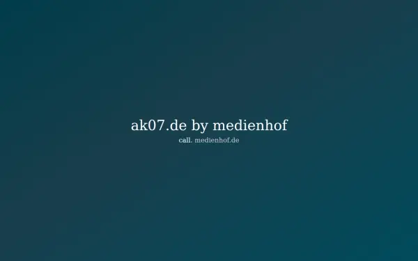 ak07.de
