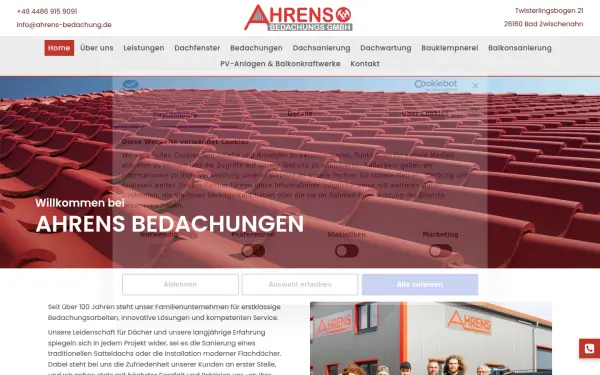 www.ahrens-bedachung.de
