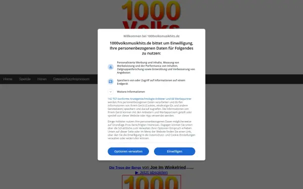 1000volksmusikhits.de