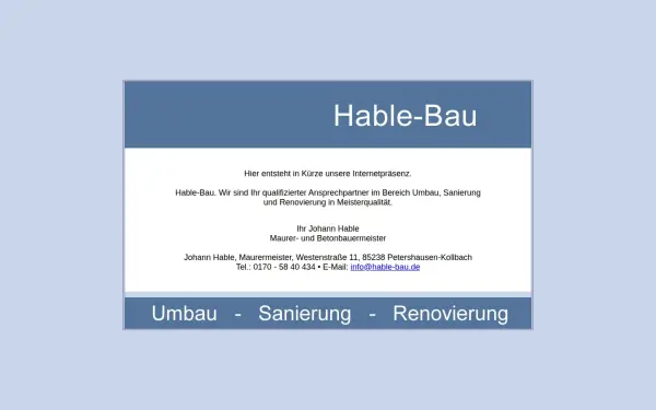 hable-bau.de