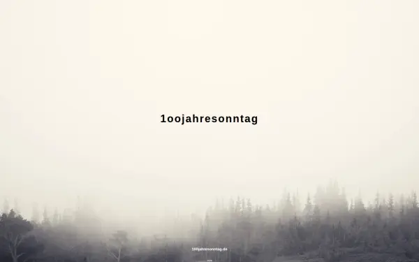 100jahresonntag.de