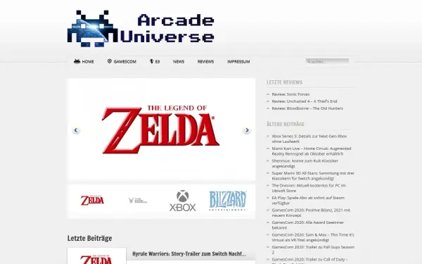www.arcadeuniverse.de