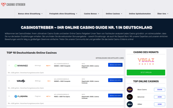 casinostreber.com