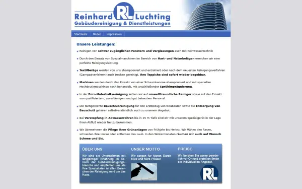luchting-gebaeudereinigung.de
