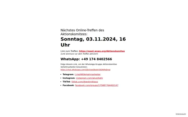 aktionskomitees.de
